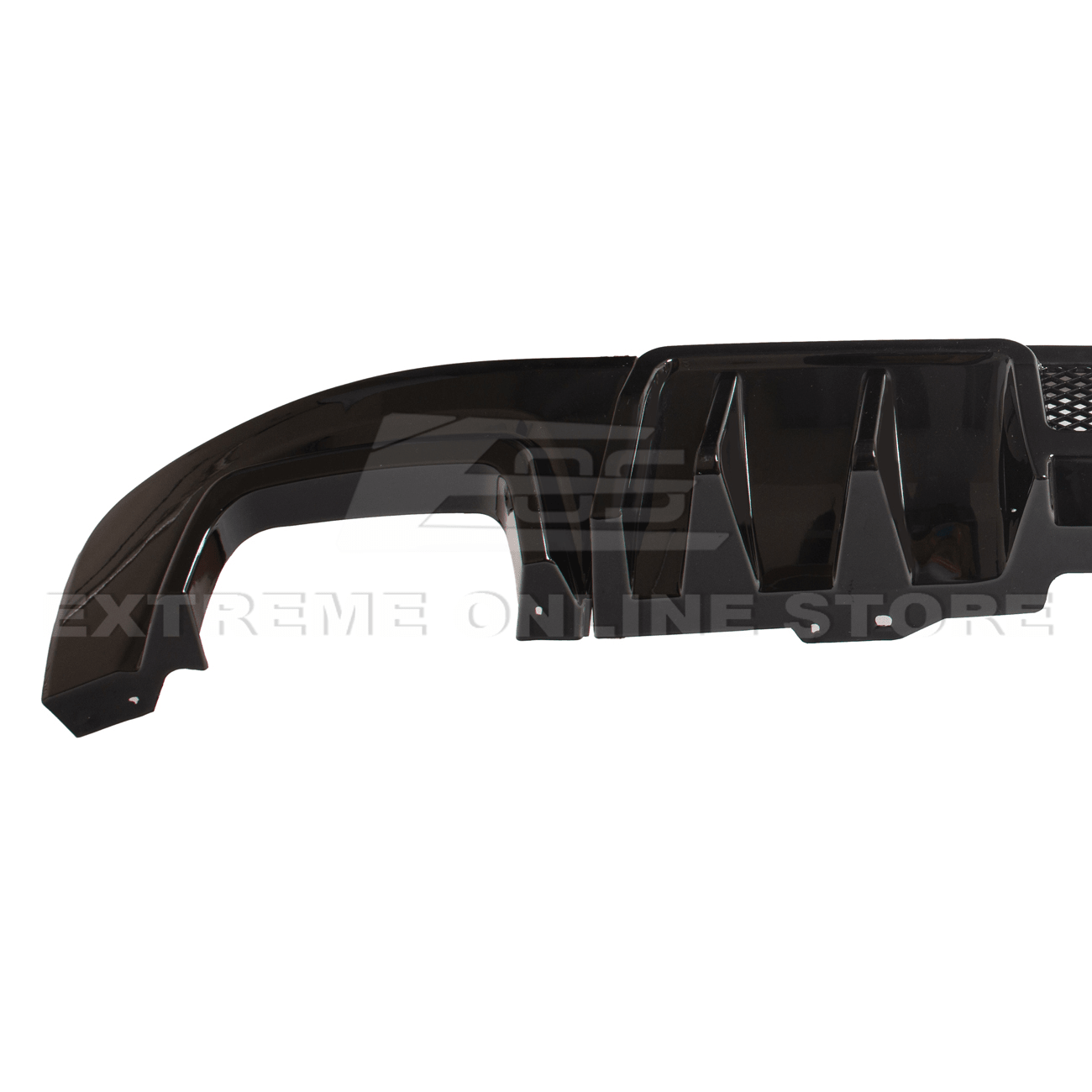 Subaru WRX STI VA Performance Style Gloss Black Carbon Rear Bumper Diffuser 2015-2021