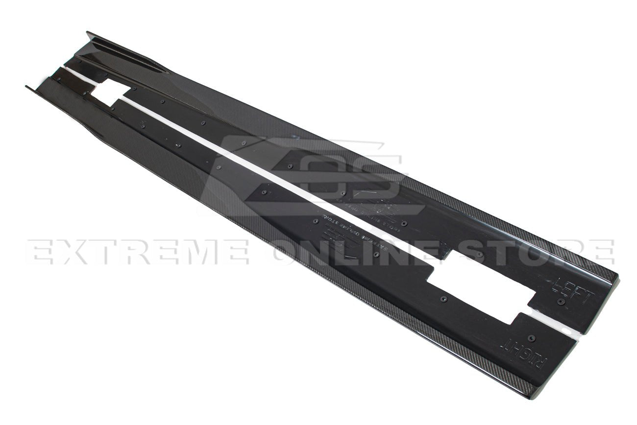 Pontiac G8 Carbon Fiber Side Skirt Rocker Panels 2008-2009