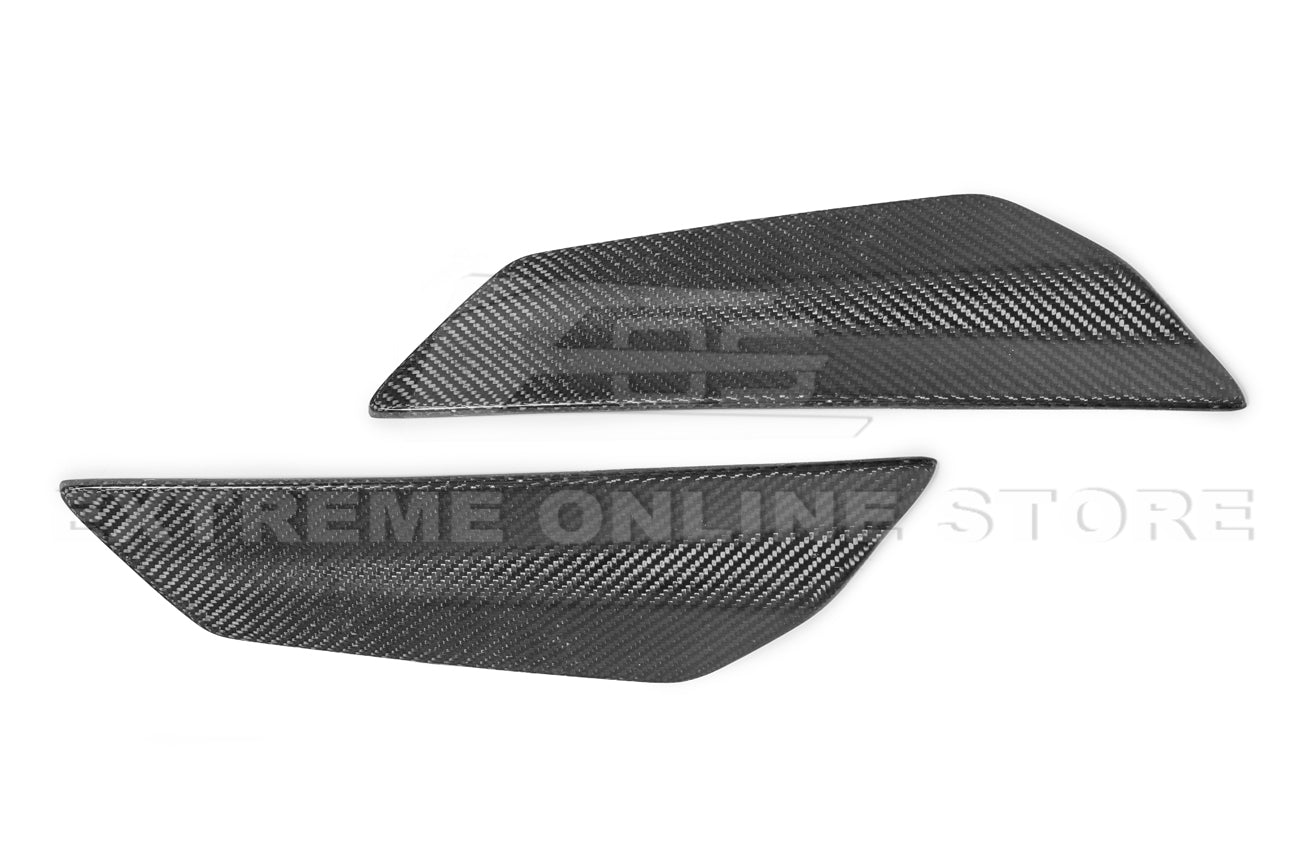 Chevrolet Camaro 6th Gen ZL1 1LE Style Gloss Black Carbon Fiber High Wing Rear Trunk Spoiler 2016-2024