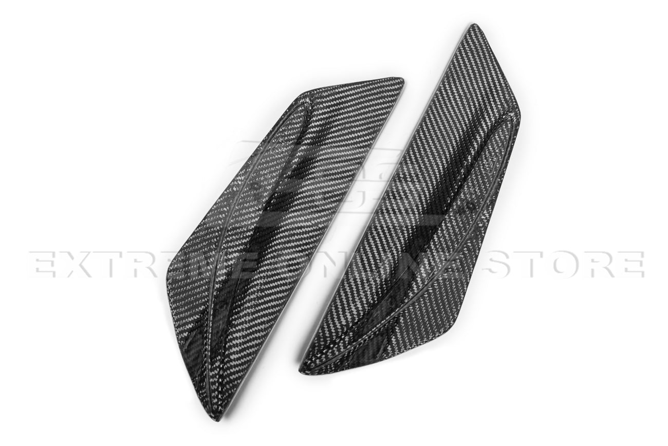 Chevrolet Camaro 6th Gen ZL1 1LE Style Gloss Black Carbon Fiber High Wing Rear Trunk Spoiler 2016-2024