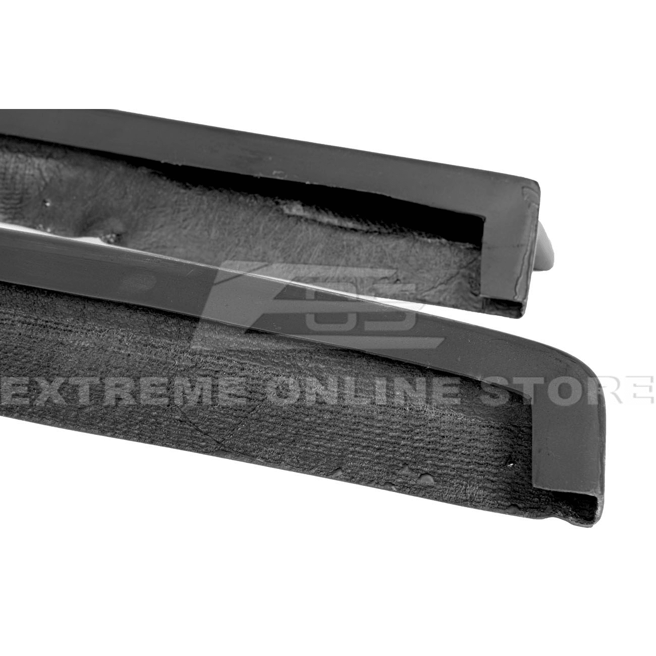 Subaru WRX STI VA CS Version 2 Carbon Fiber Primer Black Side Skirts Rocker Panels 2015-2021