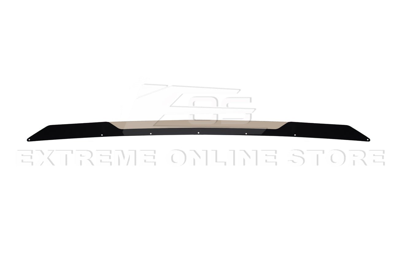 Chevrolet Camaro 6th Gen Wickerbill Rear Spoiler Extension Smoke Tinted 2016-2024