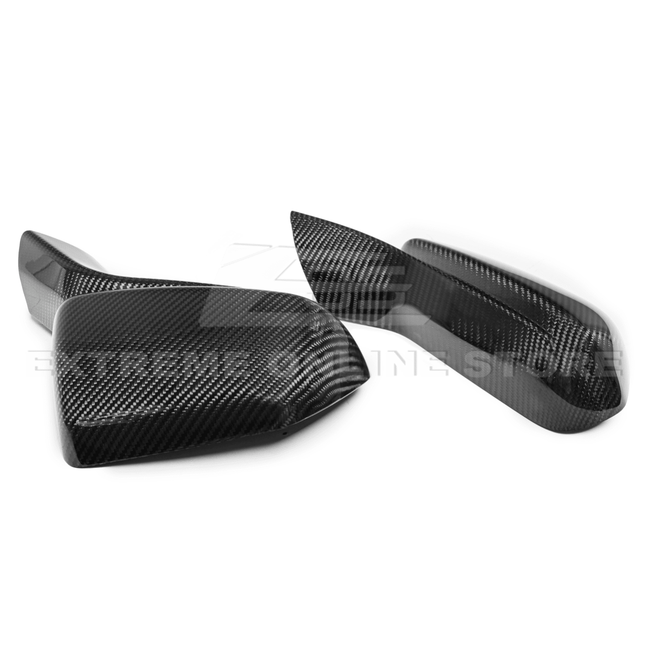 Chevrolet Camaro 6th Gen GM Factory Style Dry Carbon Fiber Mirror Covers 2019-2024
