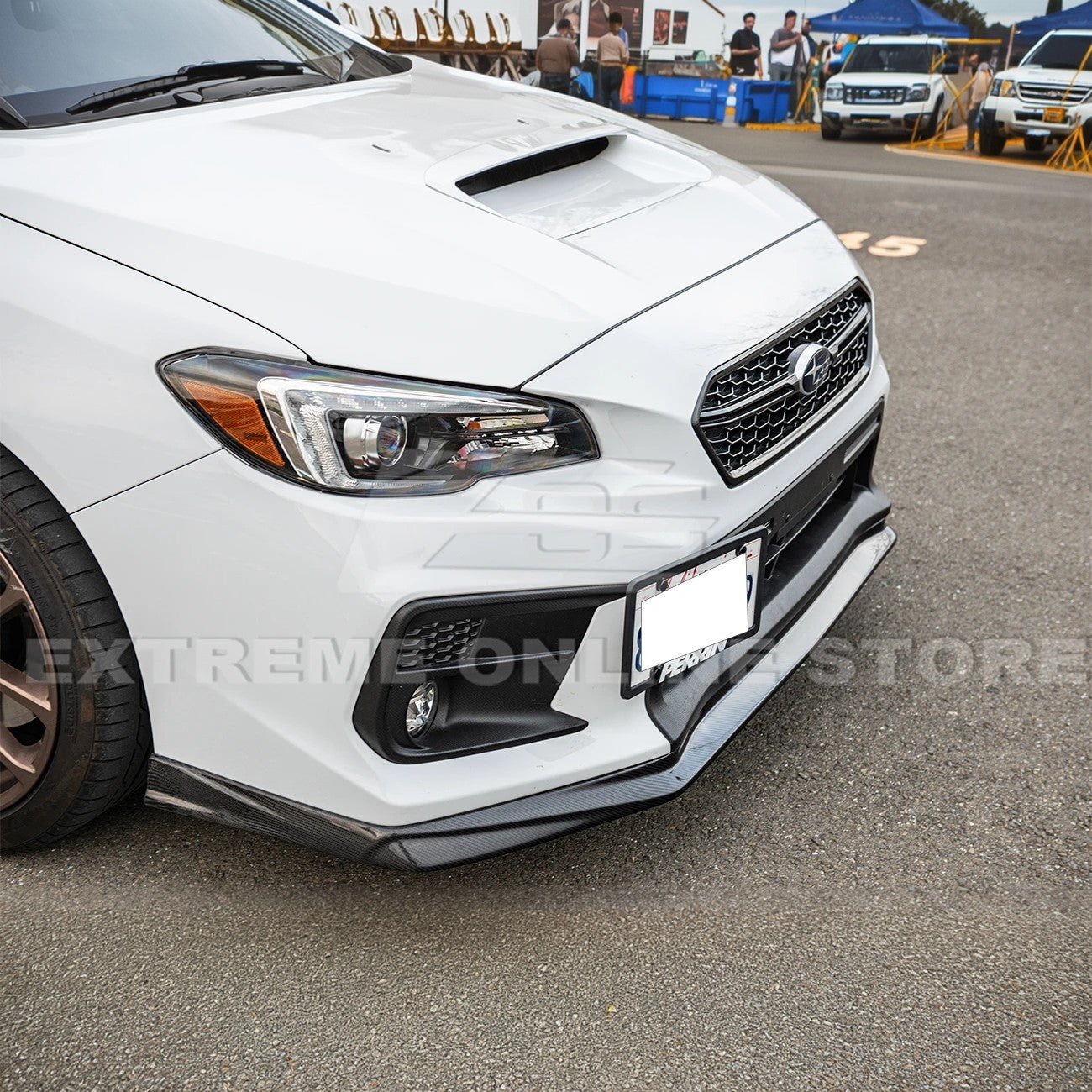 Subaru WRX STI VA Facelift VRS Style Carbon Fiber Front Splitter Lip 2018-2021