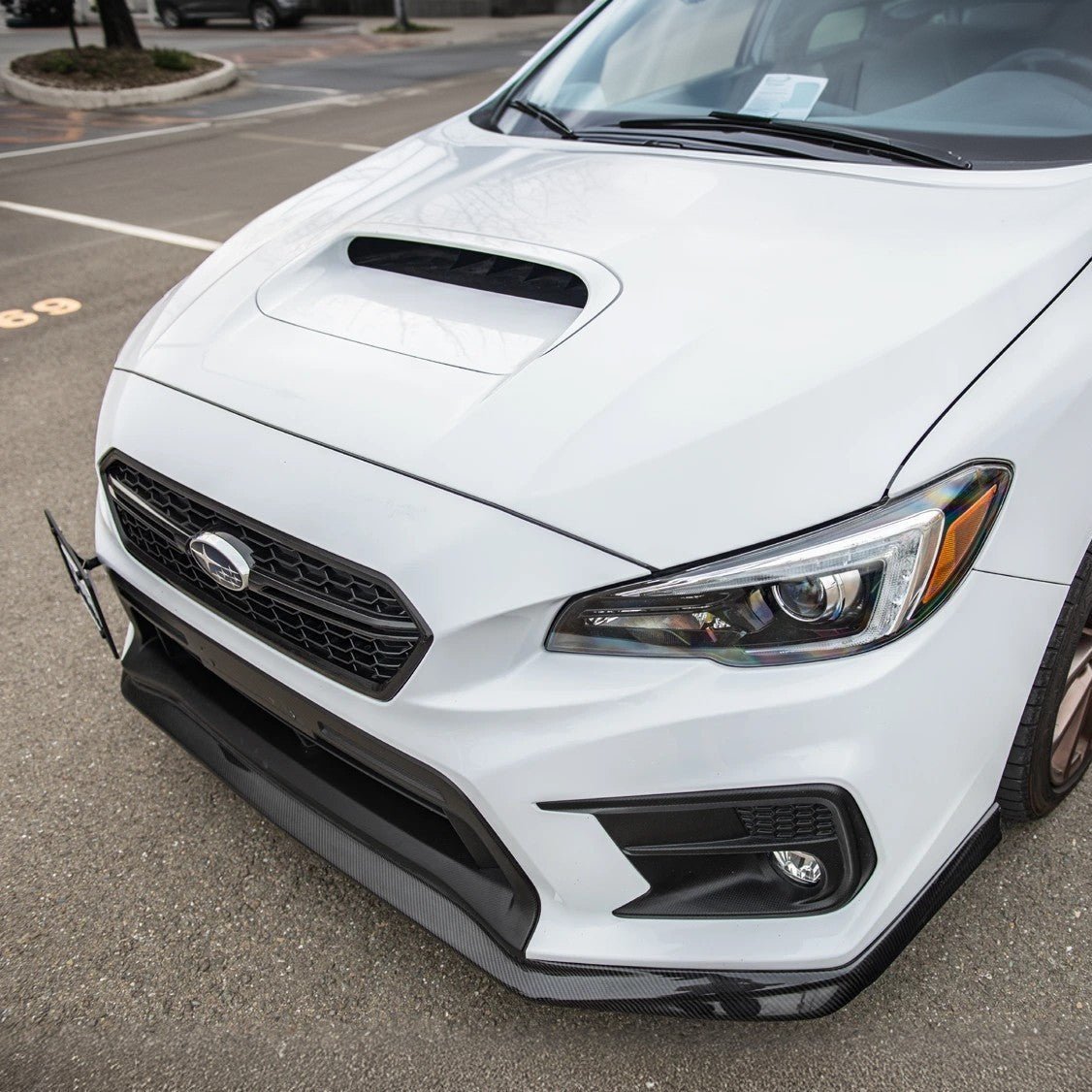 Subaru WRX STI VA Facelift VRS Style Carbon Fiber Front Splitter Lip 2018-2021