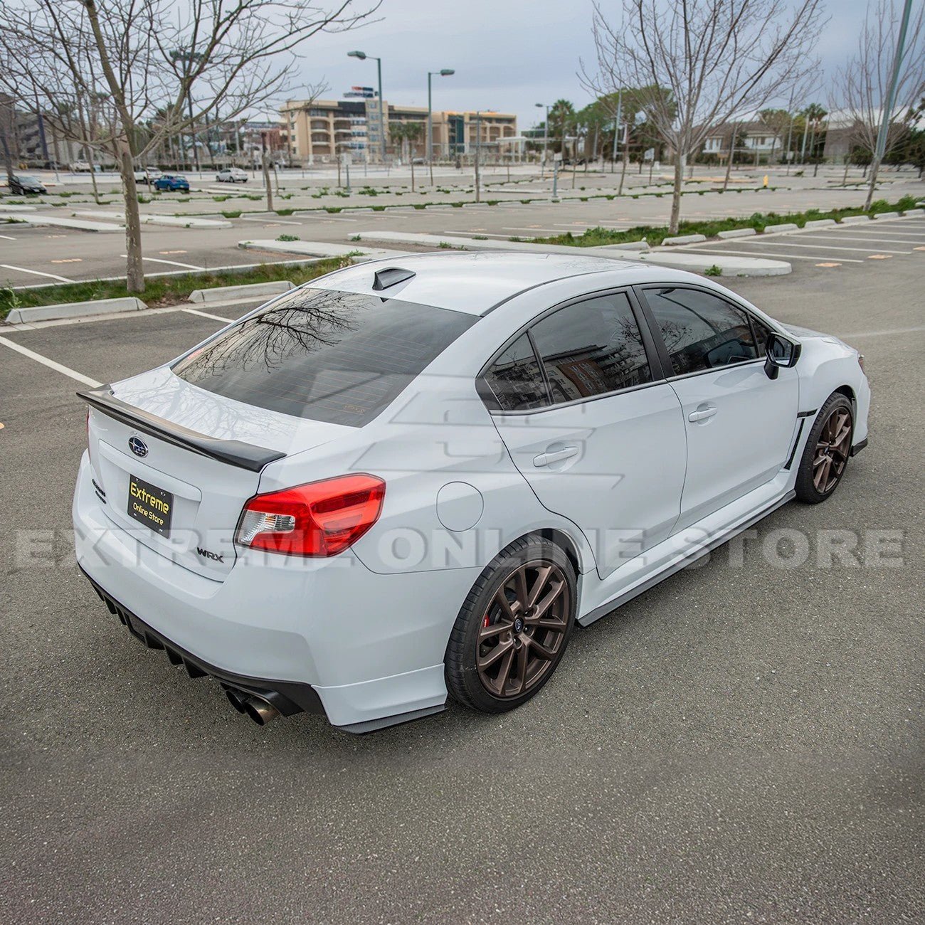 Subaru WRX STI VA High-Kick Duckbill Style Carbon Fiber Rear Trunk Spoiler 2015-2021