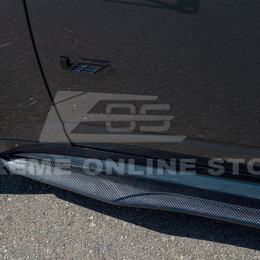 Cadillac CTS-V Carbon Fiber Front Lip & Side Skirt Package 2003–2008