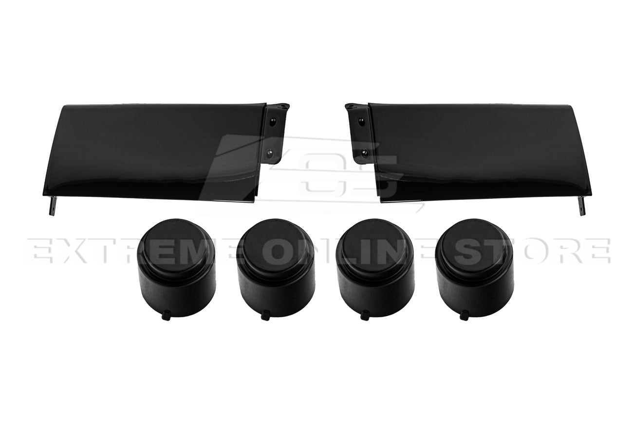 Dodge Challenger LA SRT Track Package Gloss Black Rear Diffuser 2015-Up
