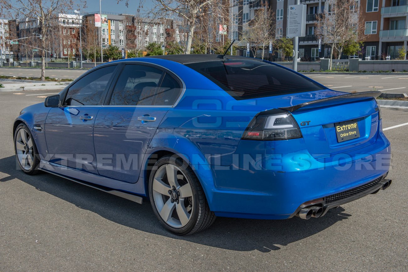 Pontiac G8 Carbon Fiber Side Skirt Rocker Panels 2008-2009