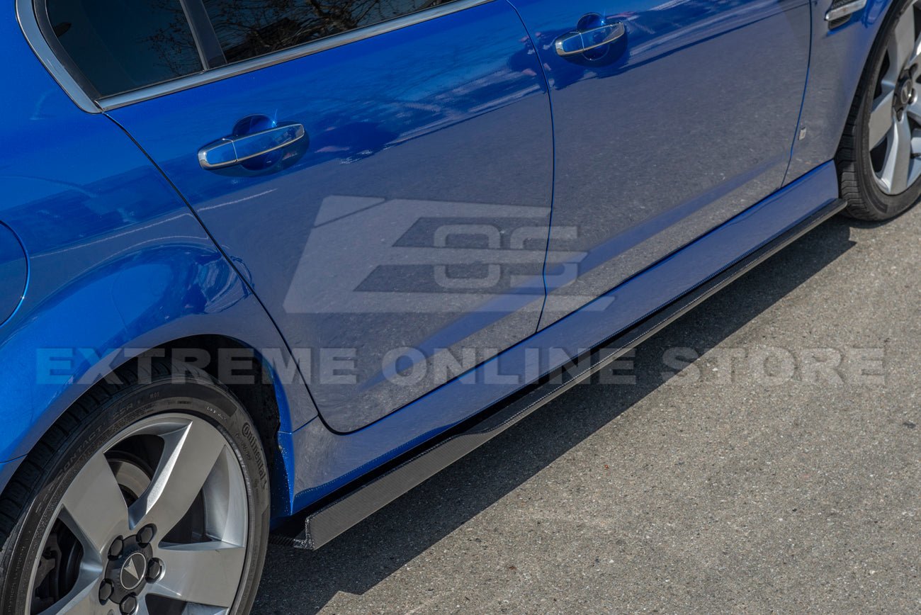 Pontiac G8 Carbon Fiber Side Skirt Rocker Panels 2008-2009