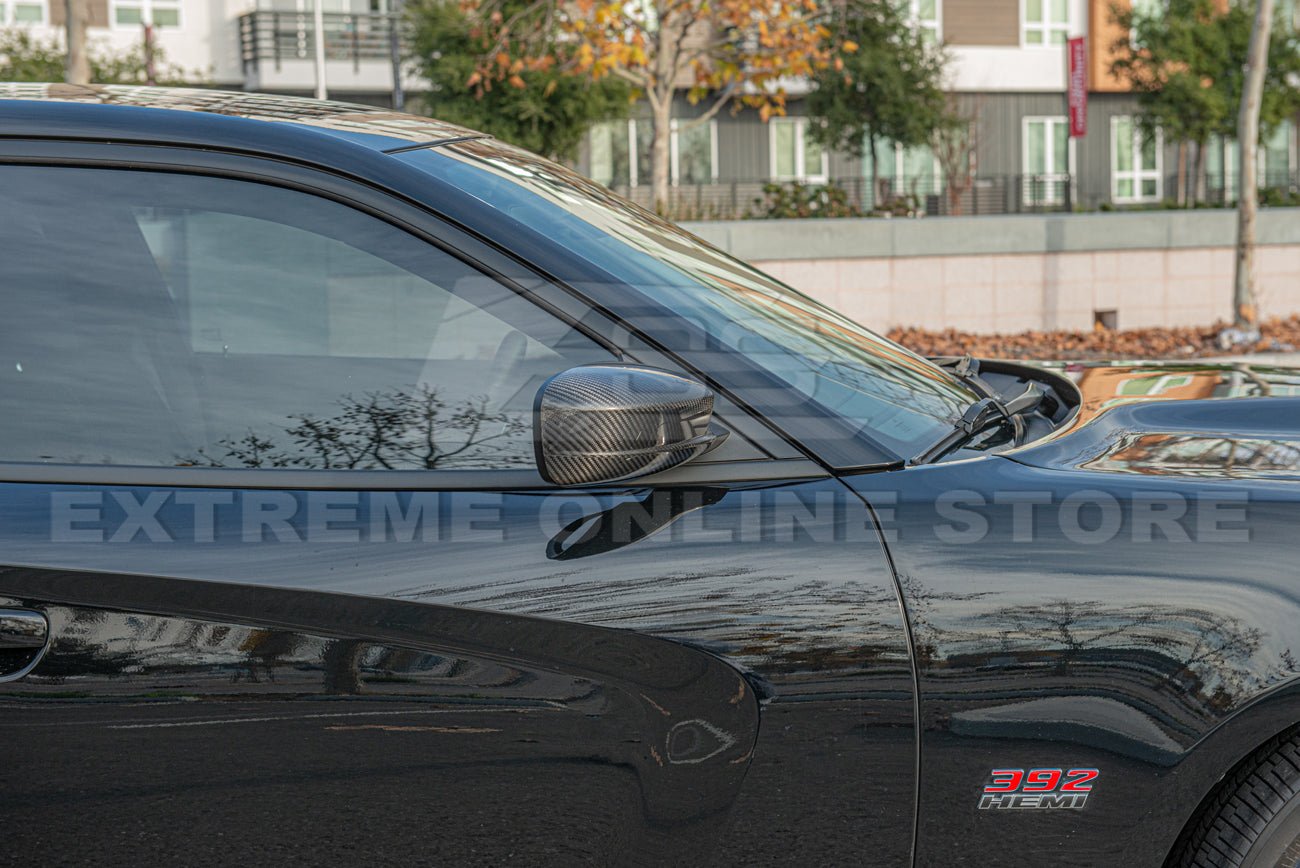 Dodge Charger LD Carbon Fiber Side Mirror Covers 2011-Up
