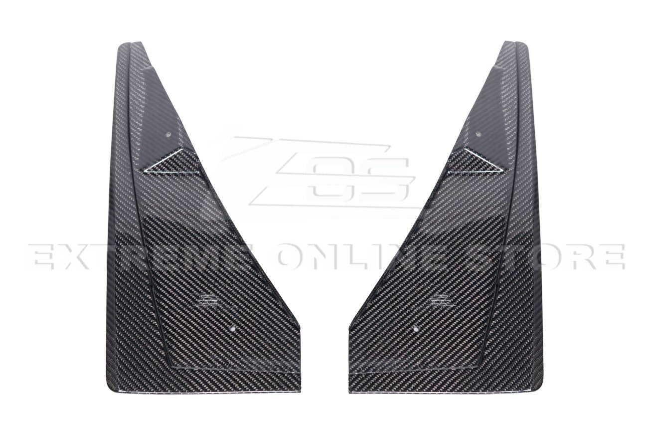 Cadillac CTS-V V2 Carbon Fiber Splash Guards Mud Flaps Sedan 2009-2014