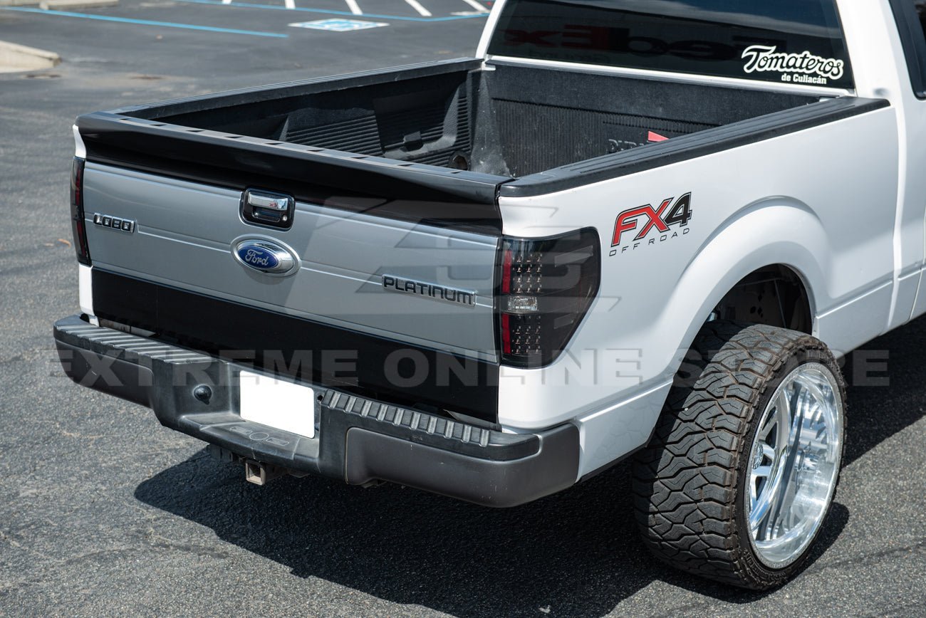 Ford F-150 12th Gen Matte Black Rear Tailgate Spoiler 2009-2014