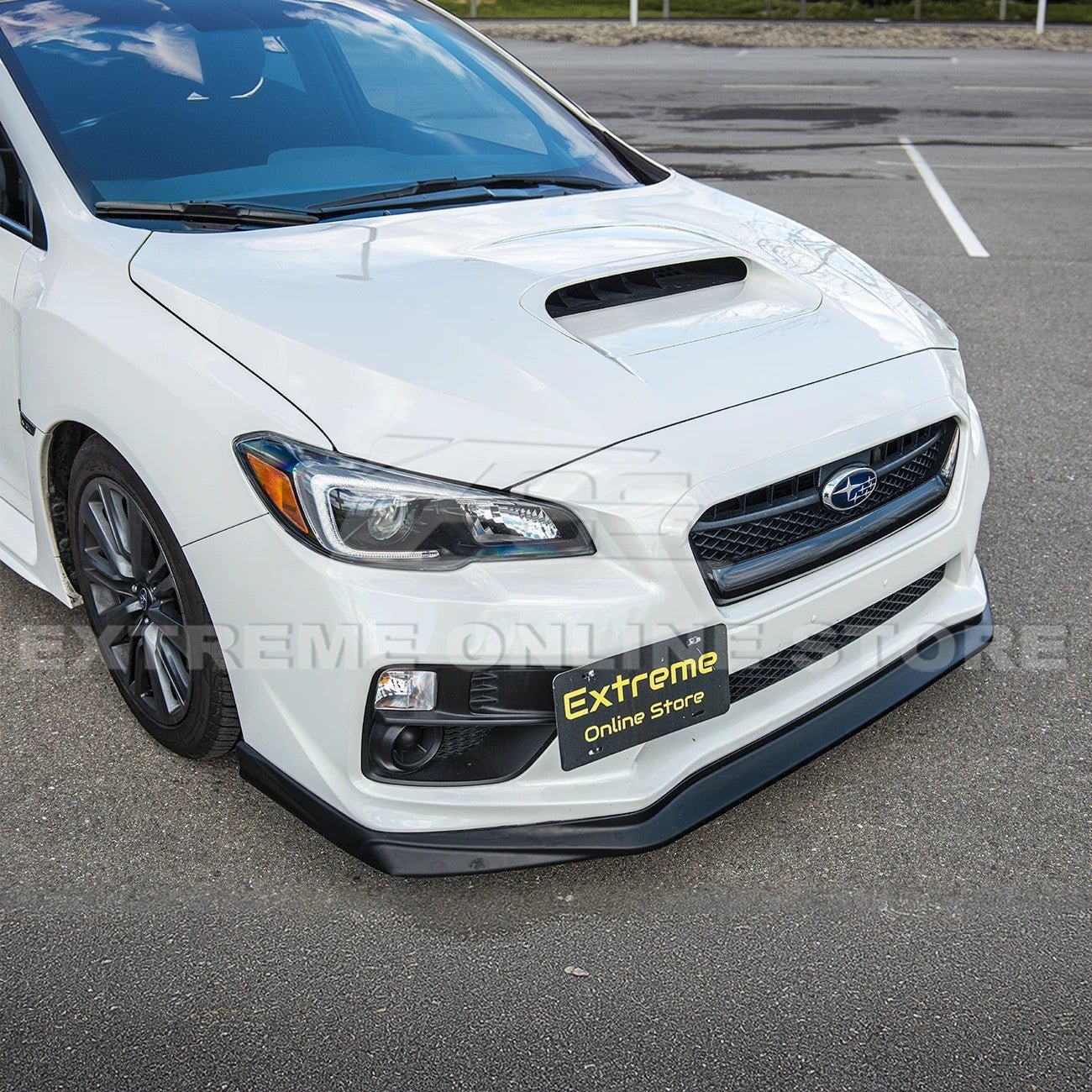 Subaru WRX STI VA VRS Style Carbon Fiber Front Splitter Lip 2015-2017