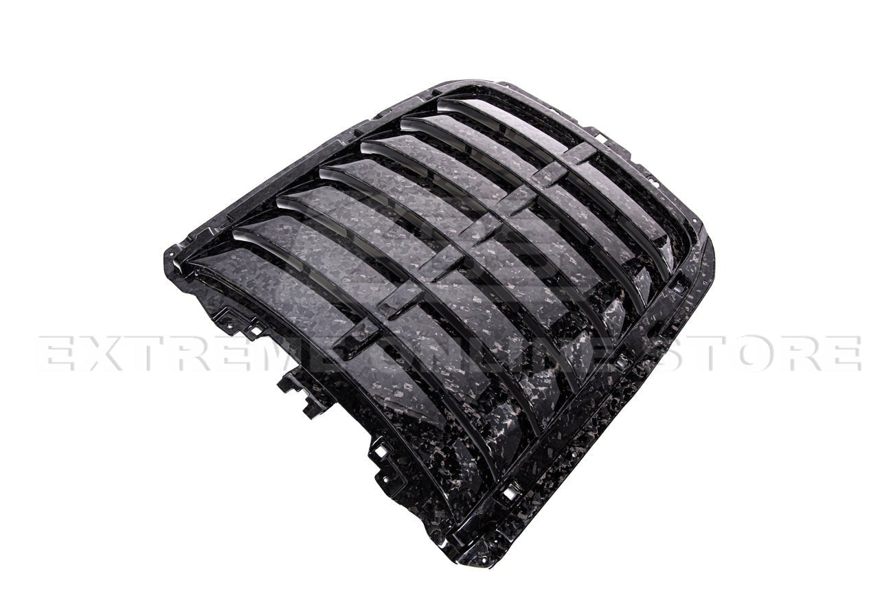 Ford Mustang S550 GT500 Factory Style Dry Carbon Fiber Hood Vent Cover 2020-2023