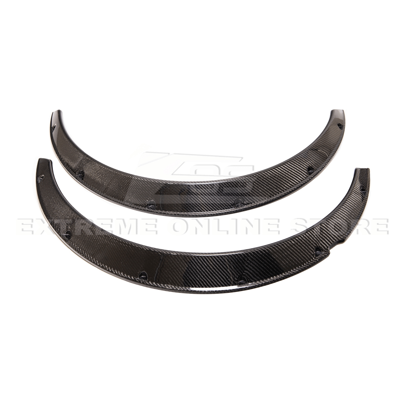 Subaru WRX | STI VA CS Style Carbon Fiber Gloss Black Fender Flares 2015-2021