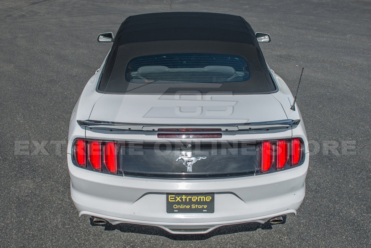 Ford Mustang S550 GT350 Style Carbon Fiber Rear Spoiler 2015-2023