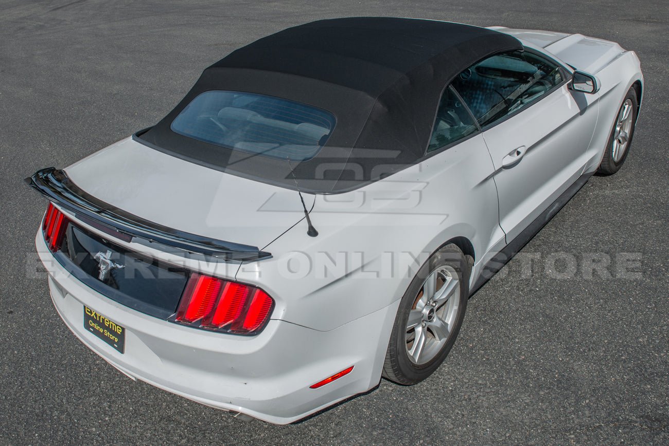 Ford Mustang S550 GT350 Style Carbon Fiber Rear Spoiler 2015-2023