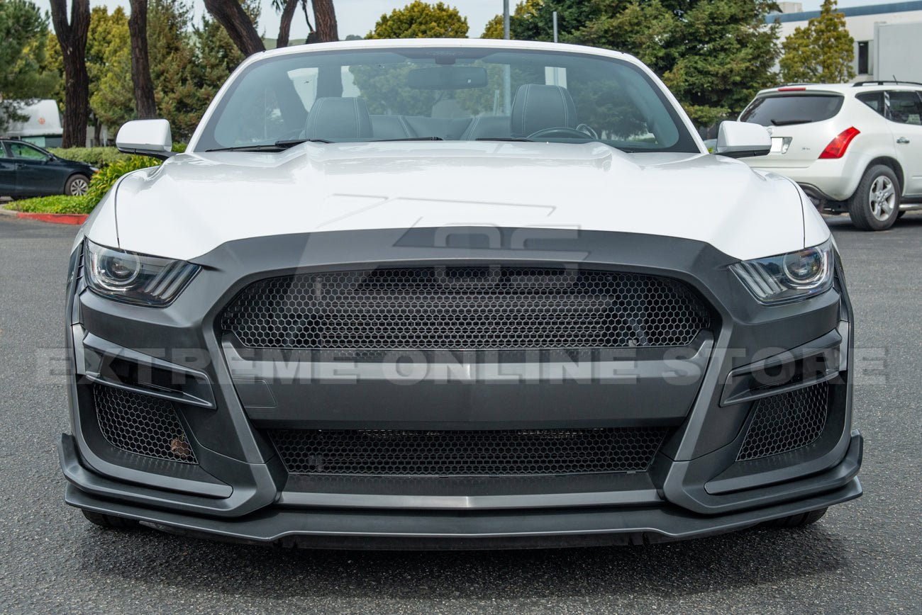 Ford Mustang S550 GT500 Style Front Bumper Conversion Kit 2015-2017
