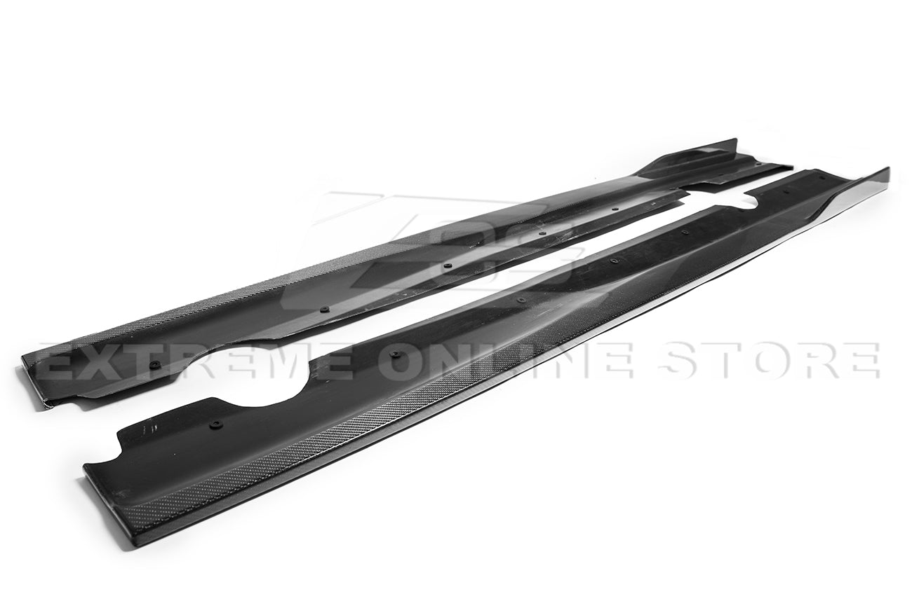 Pontiac GTO V2 Carbon Fiber Side Skirts Rocker Panels 2004-2006