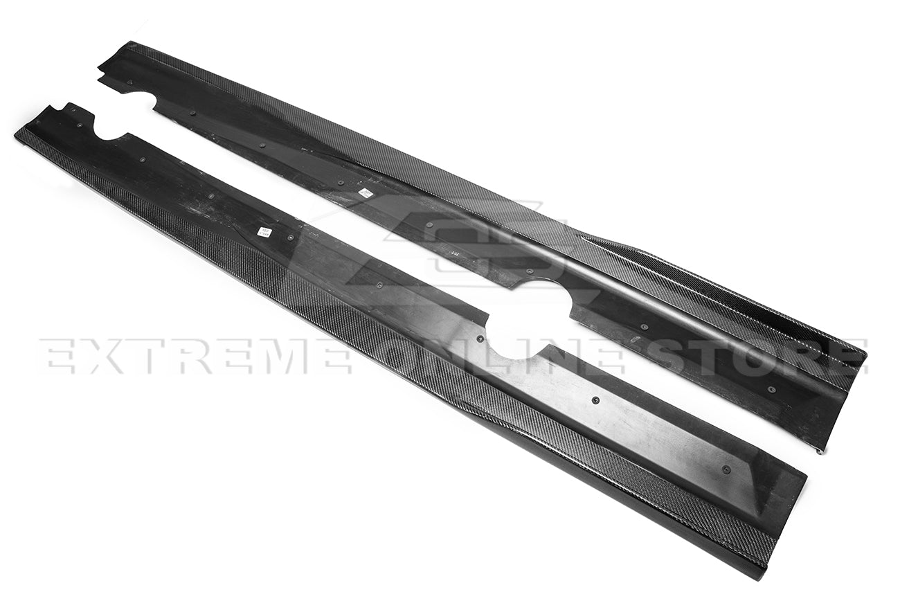 Pontiac GTO V2 Carbon Fiber Side Skirts Rocker Panels 2004-2006