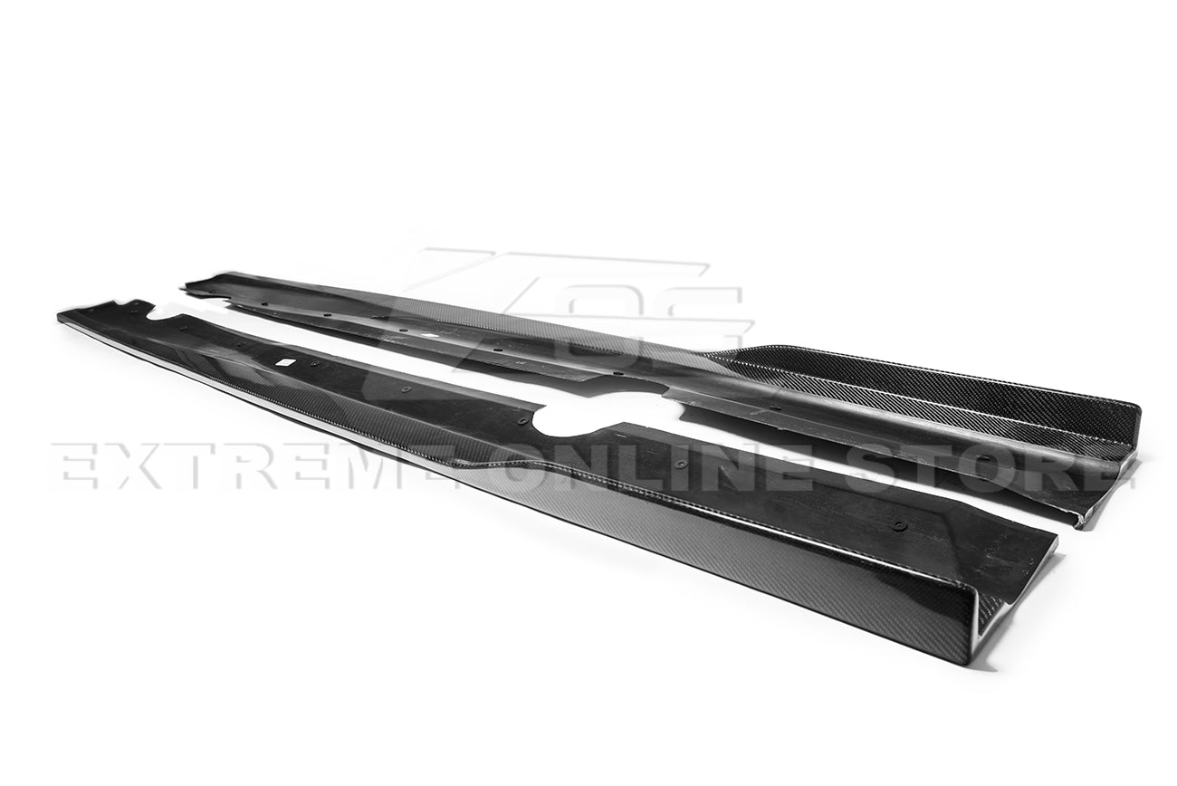Pontiac GTO V2 Carbon Fiber Side Skirts Rocker Panels 2004-2006