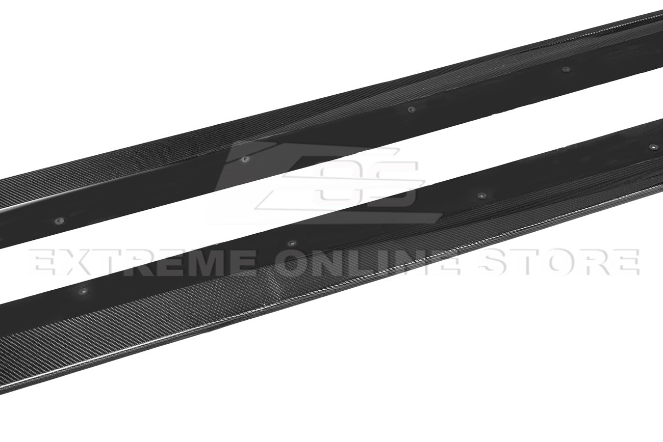 Chevrolet SS VF Carbon Fiber Side Skirts Rocker Panels 2013-2017