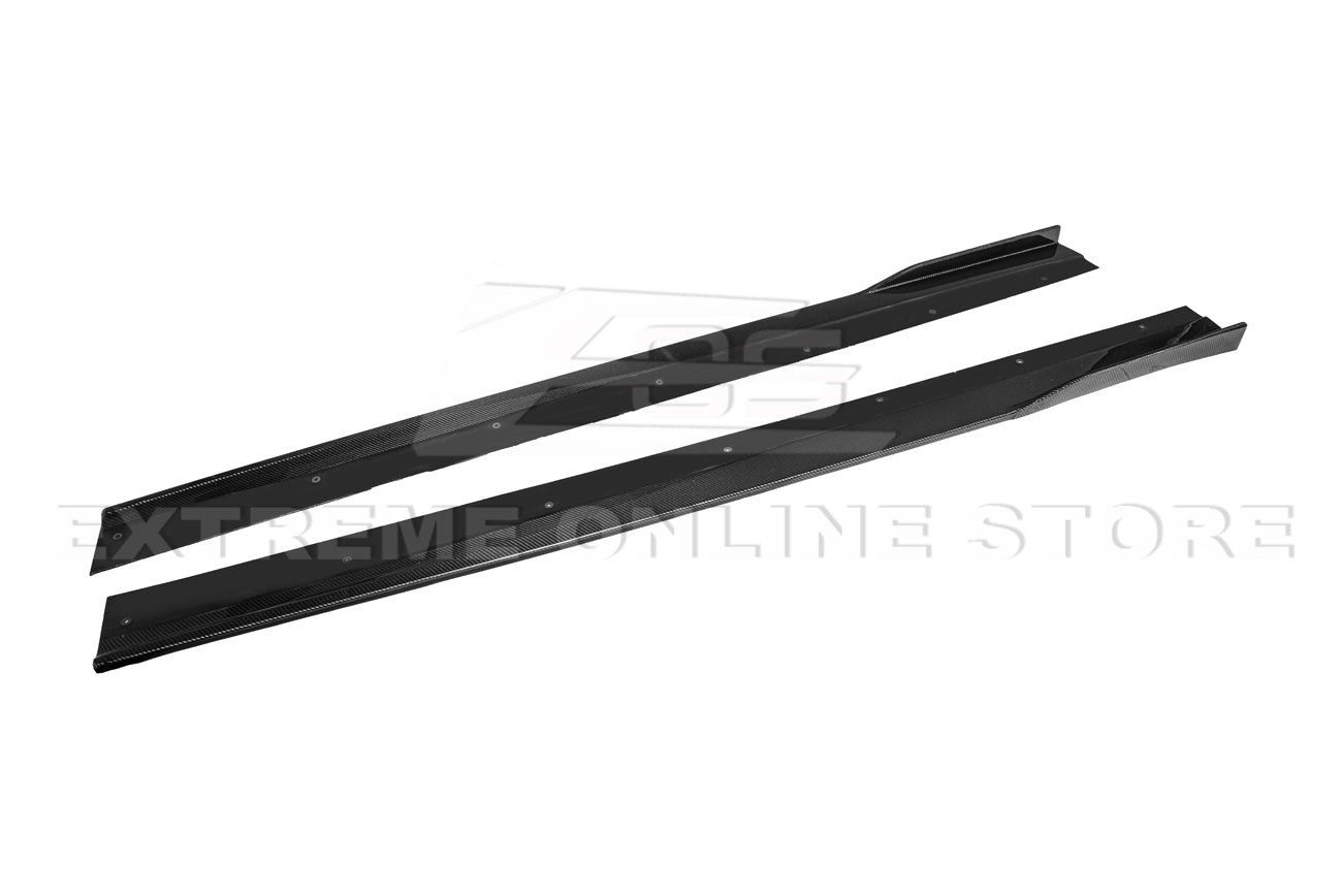 Chevrolet SS VF Carbon Fiber Front Lip Splitter and Side Skirts Kit 2013-2015