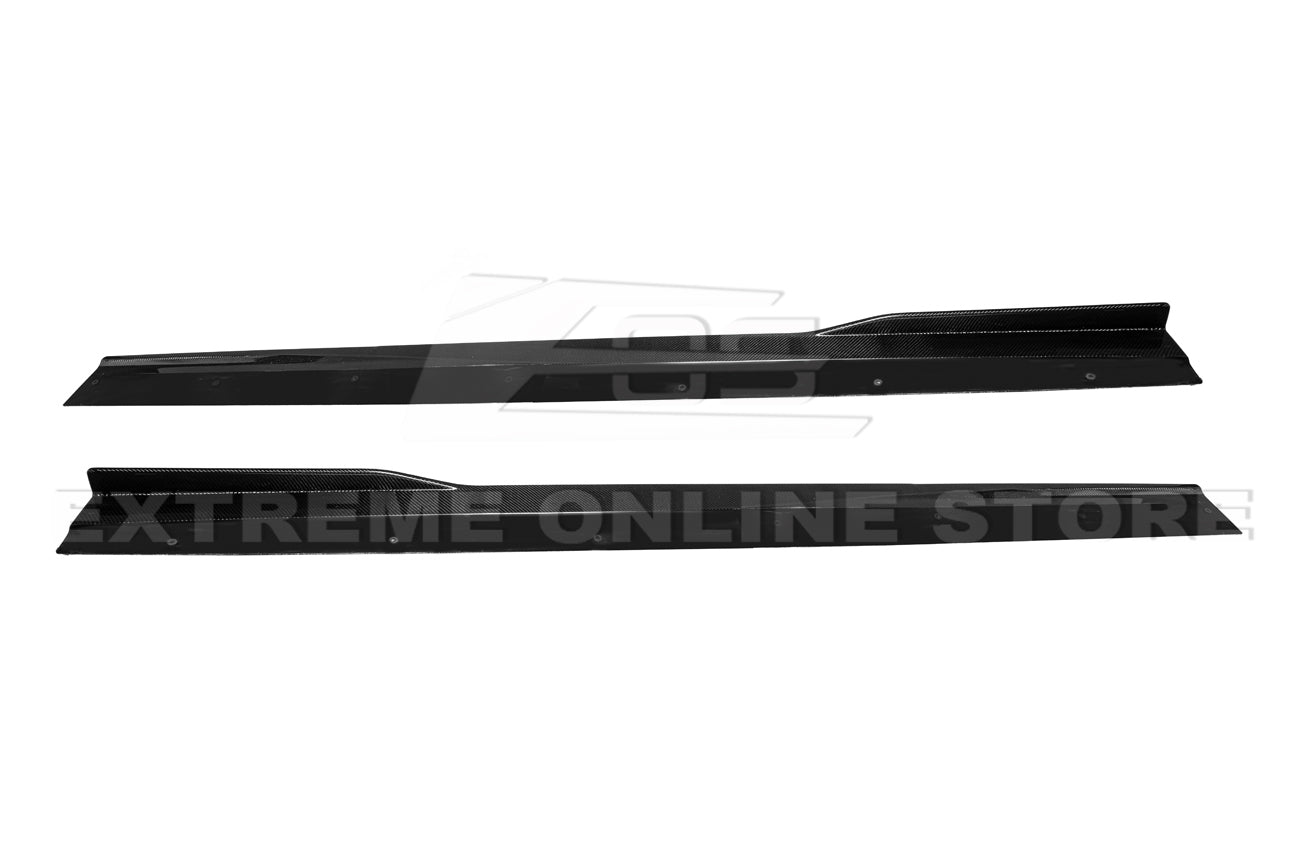 Chevrolet SS VF Carbon Fiber Side Skirts Rocker Panels 2013-2017
