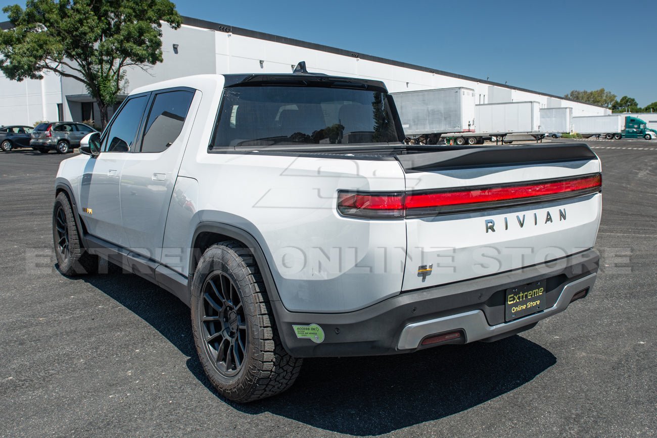 Rivian R1T Street Series Matte Black Rear Tailgate Wing Spoiler 2022-Up