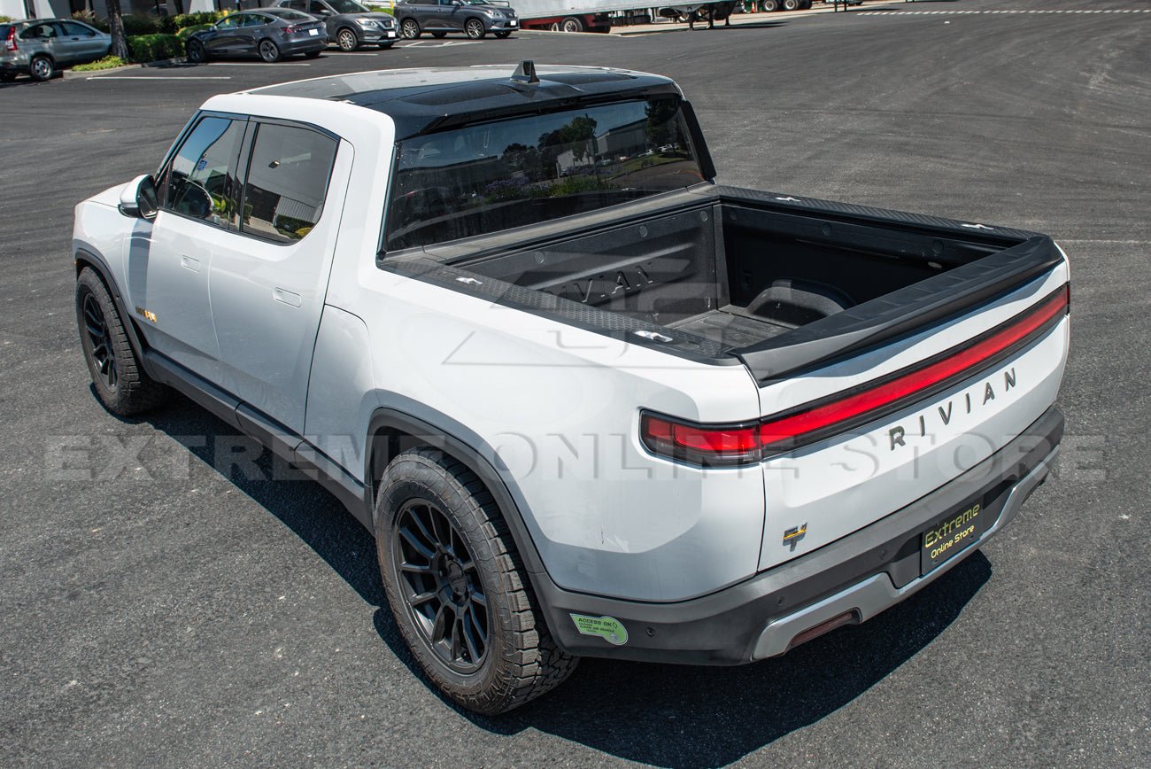 Rivian R1T Street Series Matte Black Rear Tailgate Wing Spoiler 2022-Up