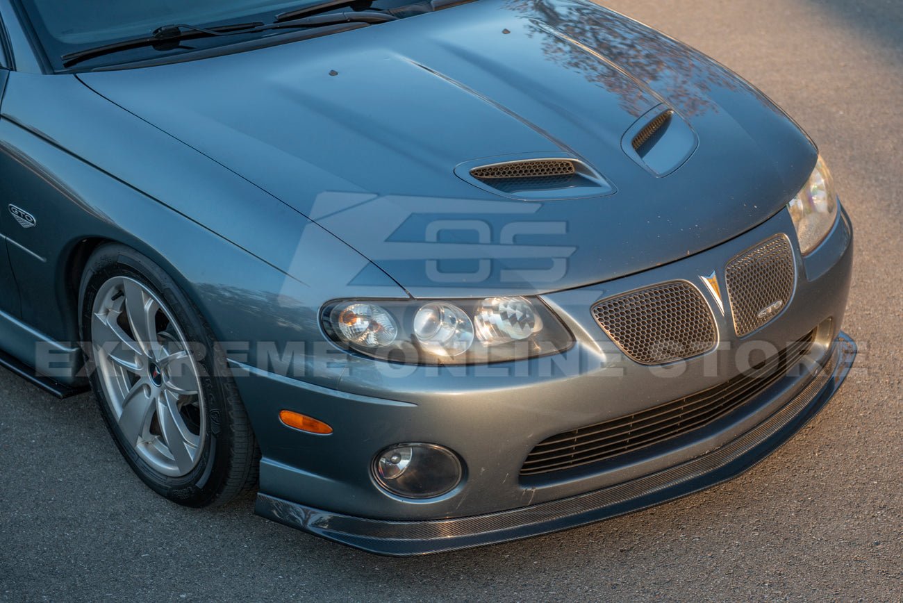 Pontiac GTO V2 Carbon Fiber Front Splitter Lip 2004-2006