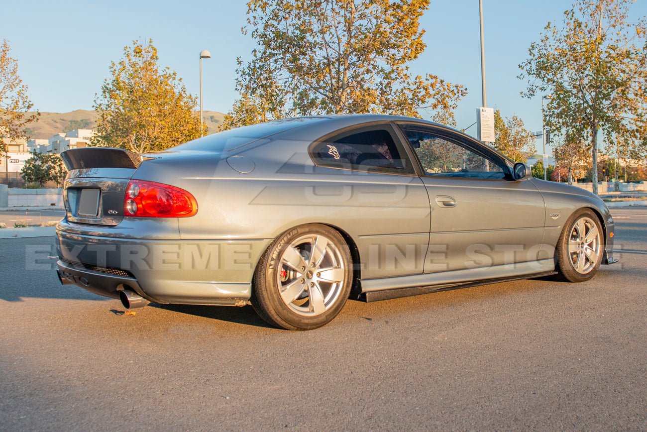 Pontiac GTO V2 Carbon Fiber Side Skirts Rocker Panels 2004-2006