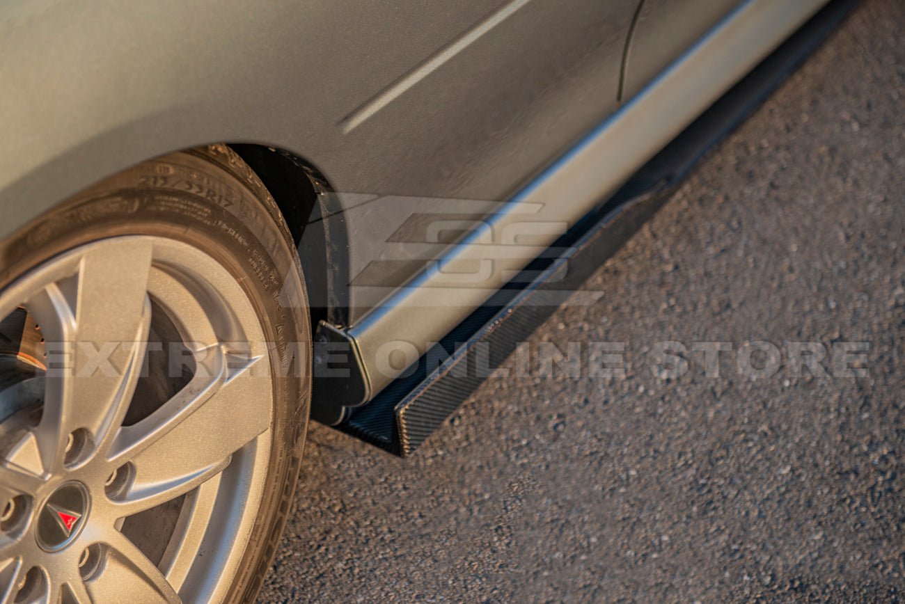 Pontiac GTO V2 Carbon Fiber Side Skirts Rocker Panels 2004-2006