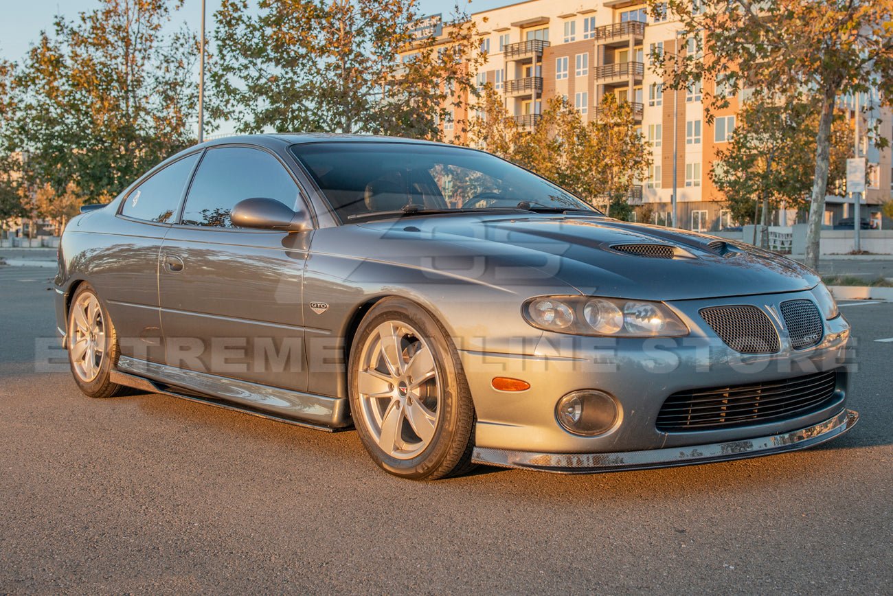 Pontiac GTO V2 Carbon Fiber Side Skirts Rocker Panels 2004-2006