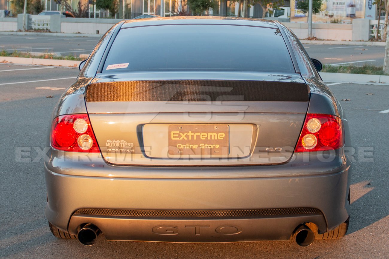 Pontiac GTO V2 Carbon Fiber Rear Trunk Spoiler 2004-2006