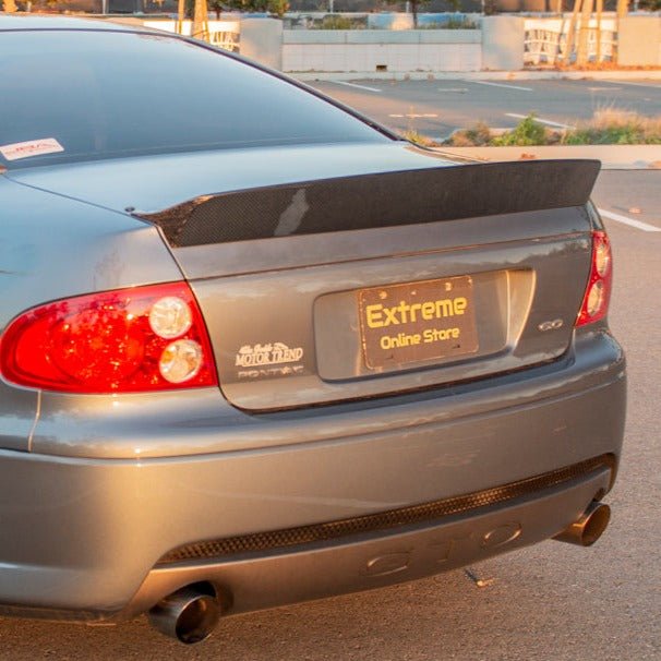 Pontiac GTO V2 Carbon Fiber Rear Trunk Spoiler 2004-2006