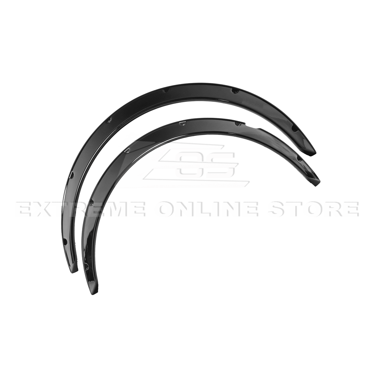 Subaru WRX | STI VA CS Style Carbon Fiber Gloss Black Fender Flares 2015-2021