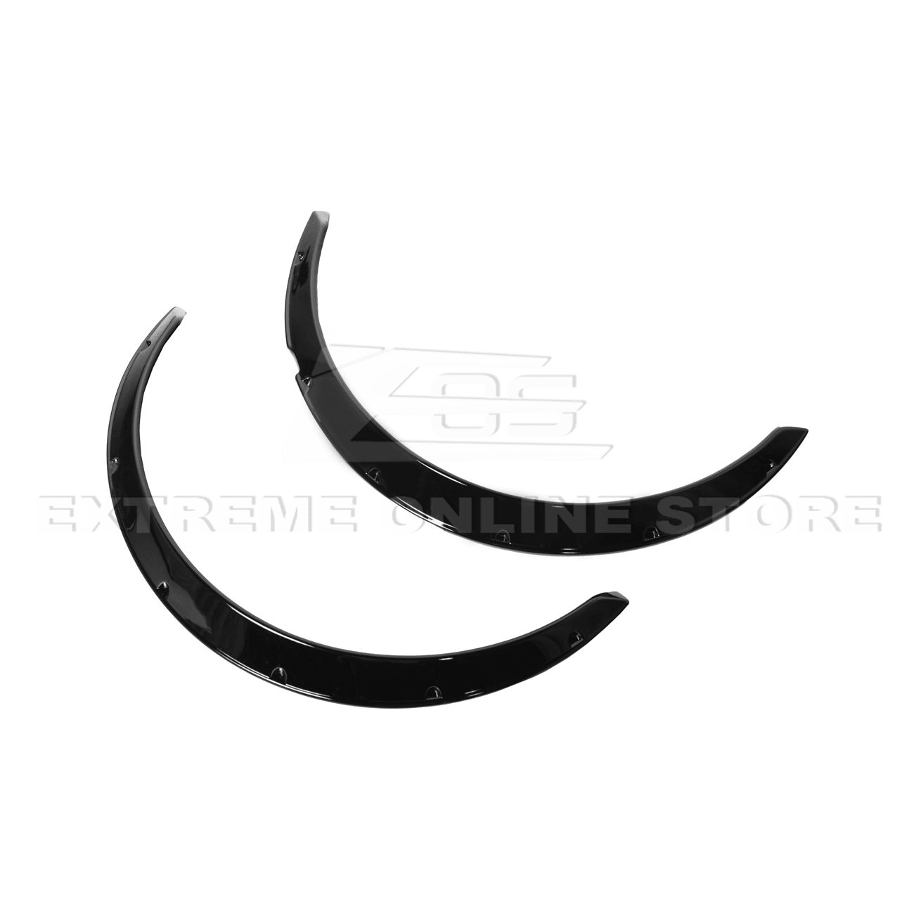 Subaru WRX | STI VA CS Style Carbon Fiber Gloss Black Fender Flares 2015-2021