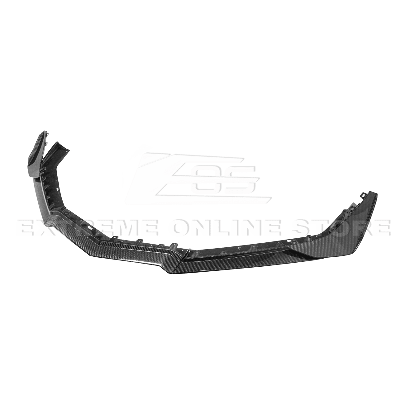 Chevrolet Corvette C8 Z06 Z07 Style Carbon Fiber Front Splitter and Canards Kit 2023-Up