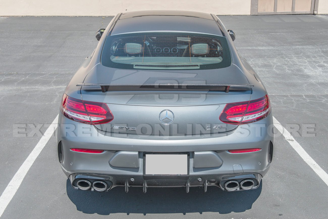Mercedes-Benz C-Class C205 Coupe Carbon Fiber Rear Spoiler 2019-Up