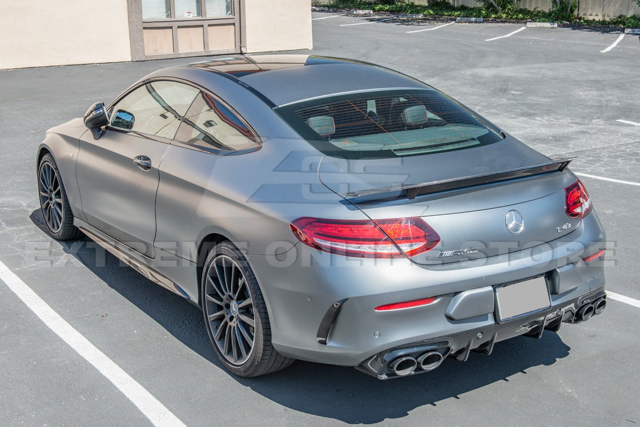 Mercedes-Benz C-Class C205 Coupe Carbon Fiber Rear Spoiler 2019-Up