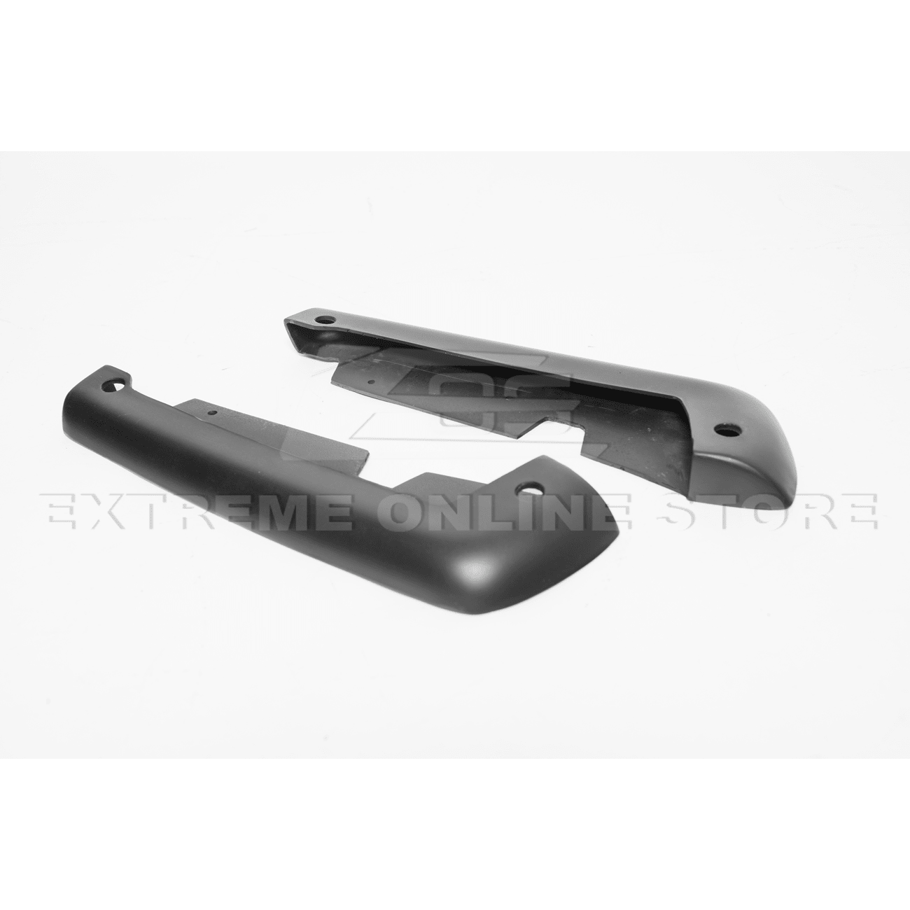 Subaru WRX STI VA CS Style Primer Black Carbon Fiber Rear Apron Lip 2015-2021
