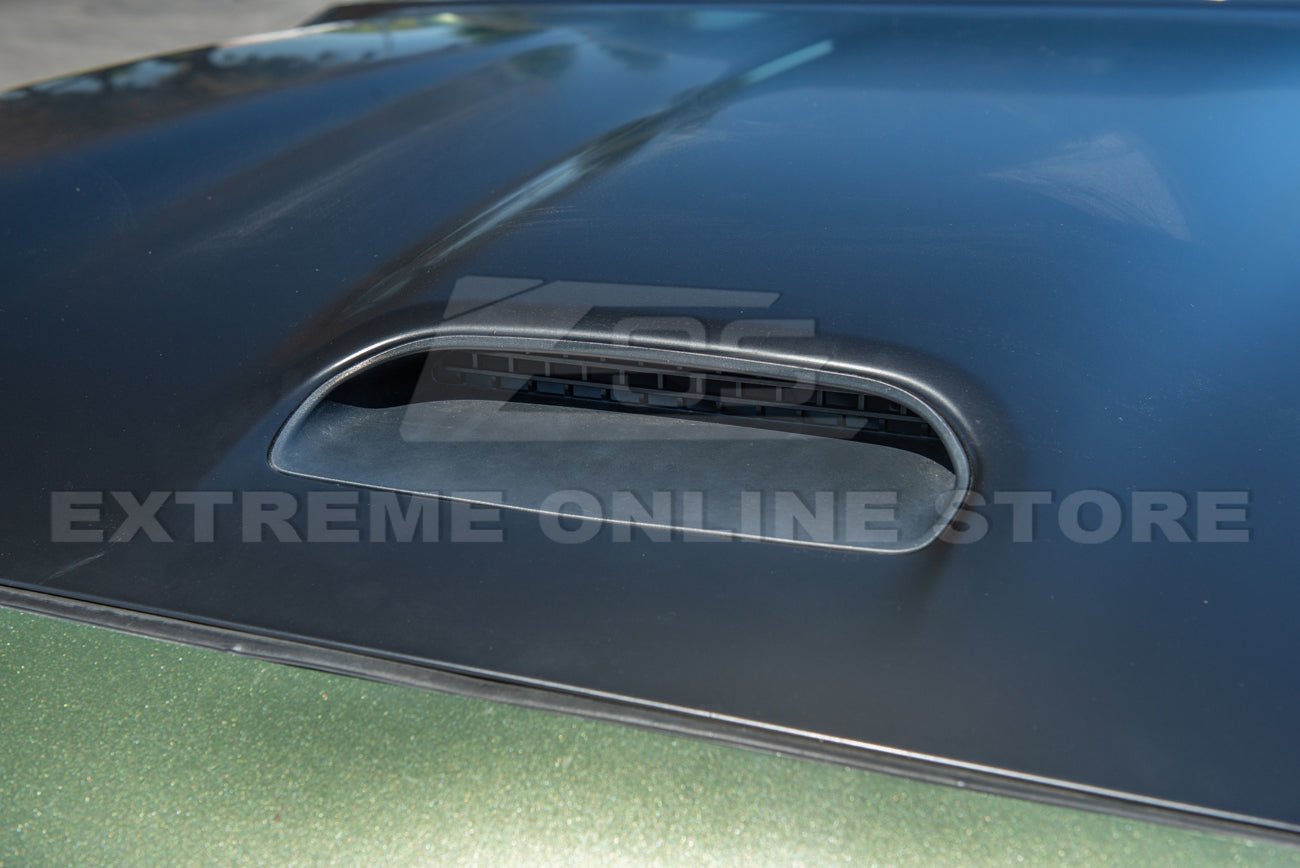Dodge Challenger LC Hellcat Redeye Style Primer Black Front Hood 2008-Up
