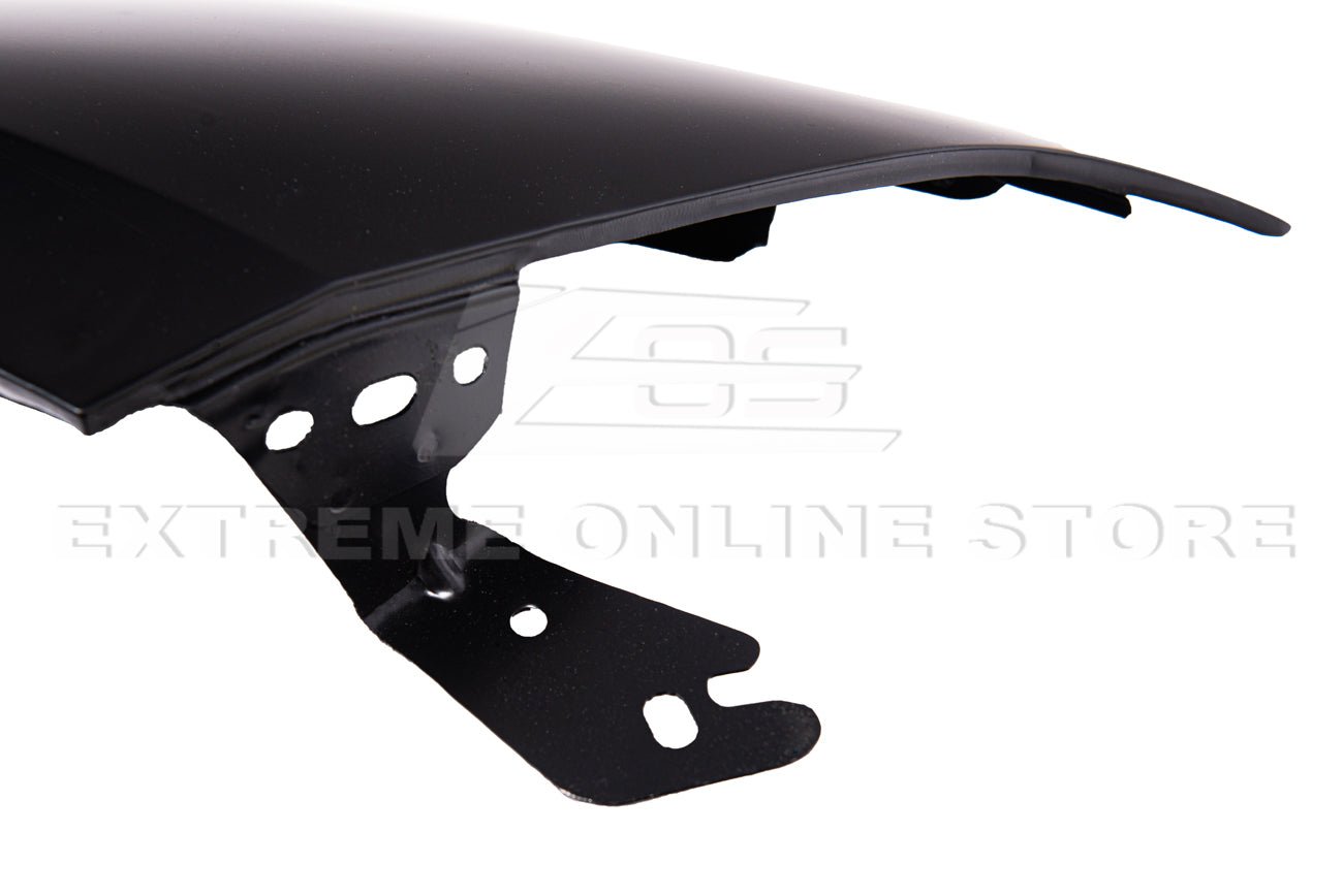 Ford Mustang S550 GT350 Style Matte Black Front Side Vented Fenders 2018-2023