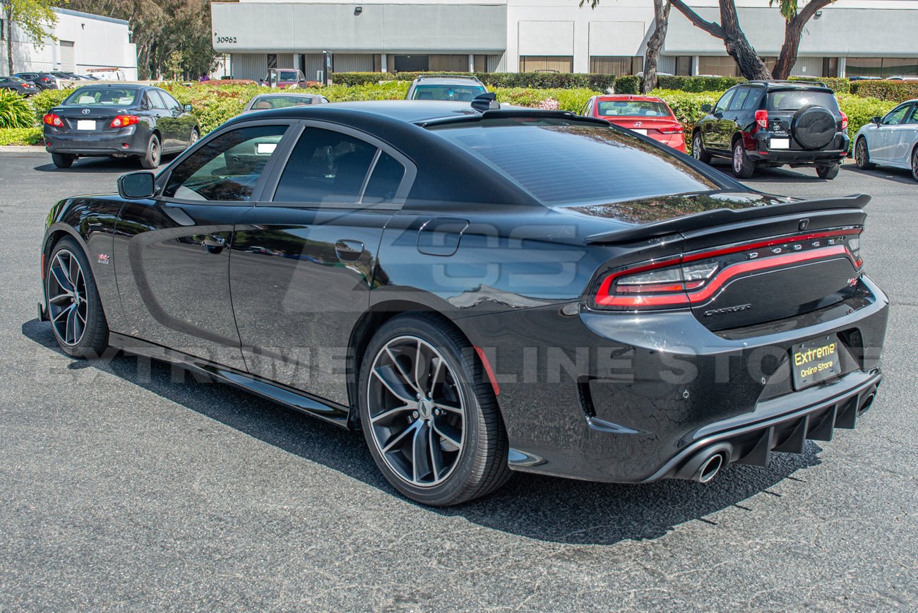 Dodge Charger LD SRT Performance Style Gloss Black Rear Roof Spoiler 2015-Up