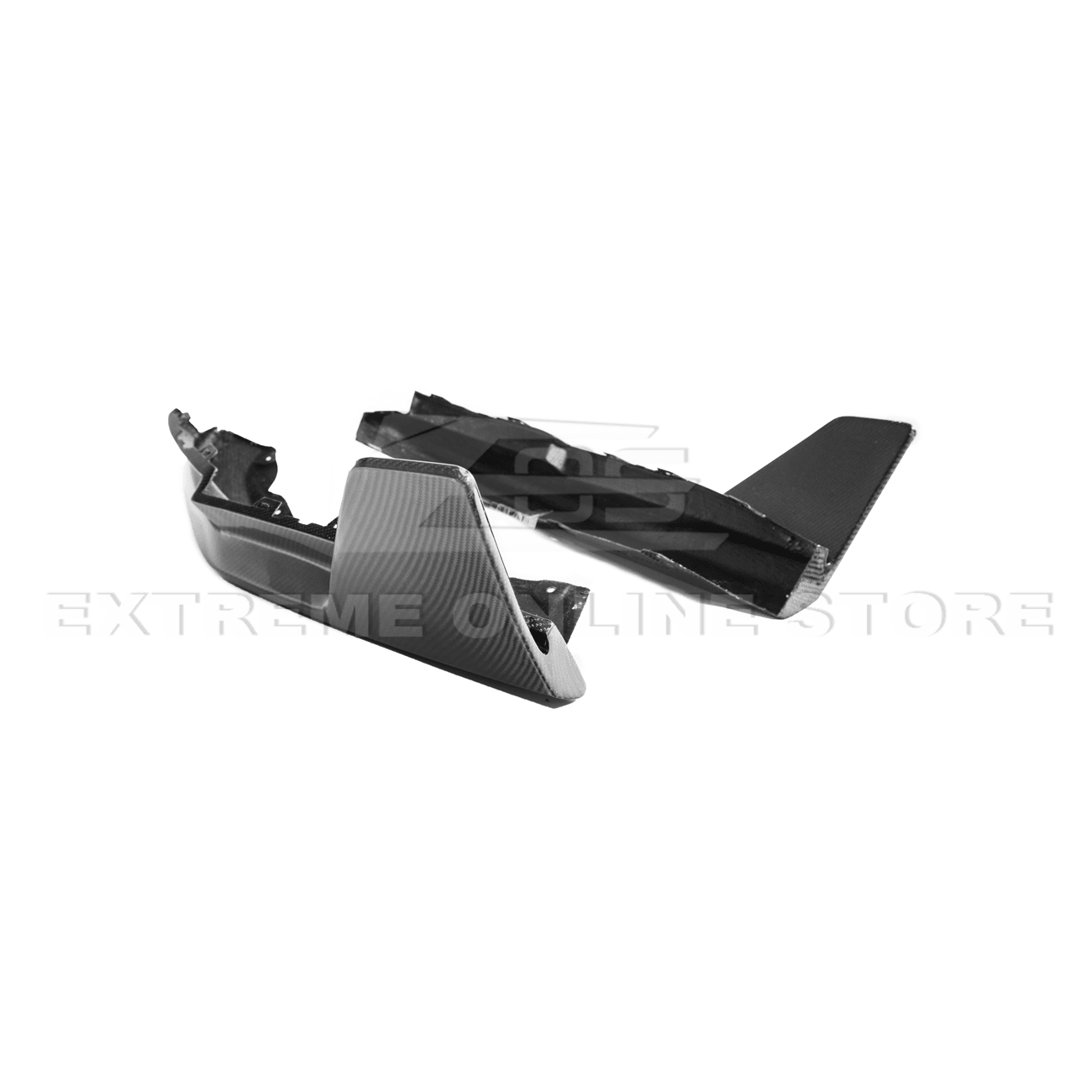BMW G82 G83 M4 M Performance Style Carbon Fiber Rear Apron Lip Splitter 2021-Up