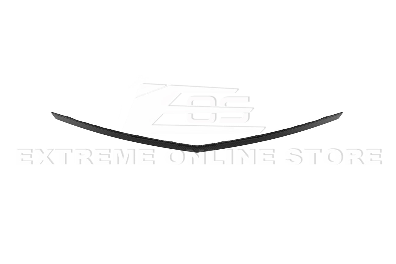 Cadillac CTS-V V2 GM Factory Style Dry Carbon Fiber Front Hood Trim 2009-2015