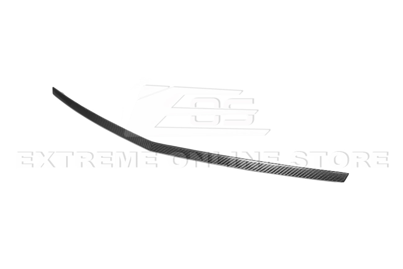 Cadillac CTS-V V2 GM Factory Style Dry Carbon Fiber Front Hood Trim 2009-2015