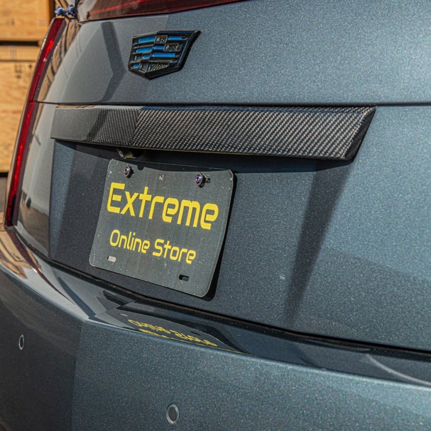 Cadillac CTS-V Sedan V2 GM Factory Style Dry Carbon Fiber Trunk Insert 2009-2015